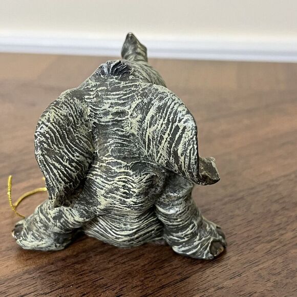 Baby Elephant Playful Collectors Resin Figurines VTG Edwin/ Ernest & Elden RARE - Picture 11 of 16